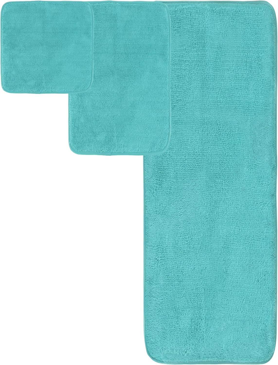 POLYTE 60x30in Quick Dry Microfiber Towel Set - 6 Piece