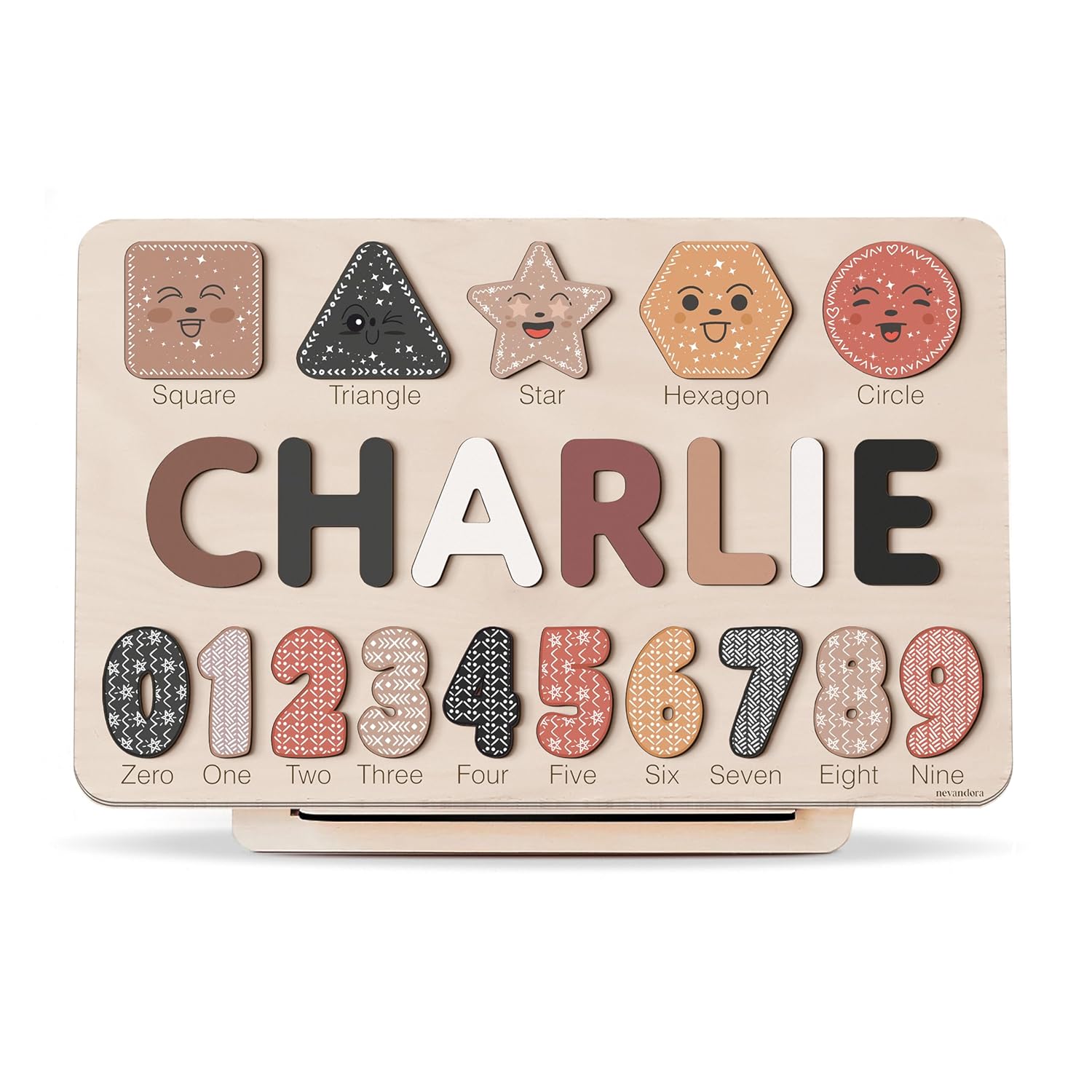 Personalized Wooden Name Puzzle for Kids
