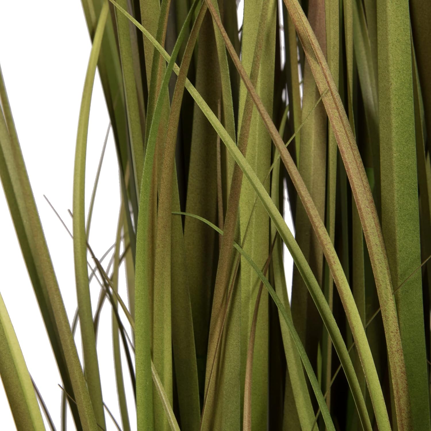 Vickerman 60 Artificial Grass and Cattails with Iron Pot