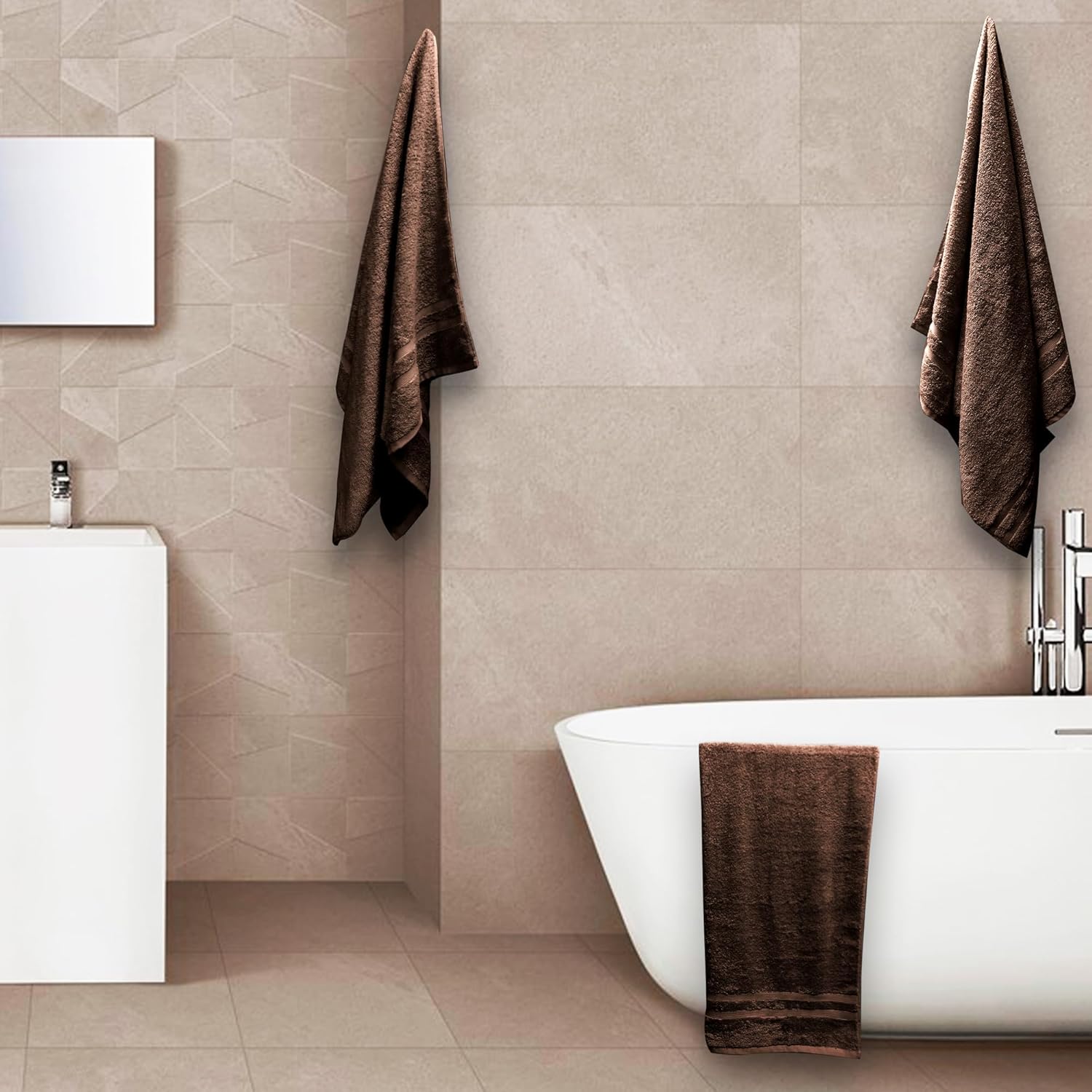 Organix Egyptian Cotton Bath Towel Set - 4 Piece 550 GSM