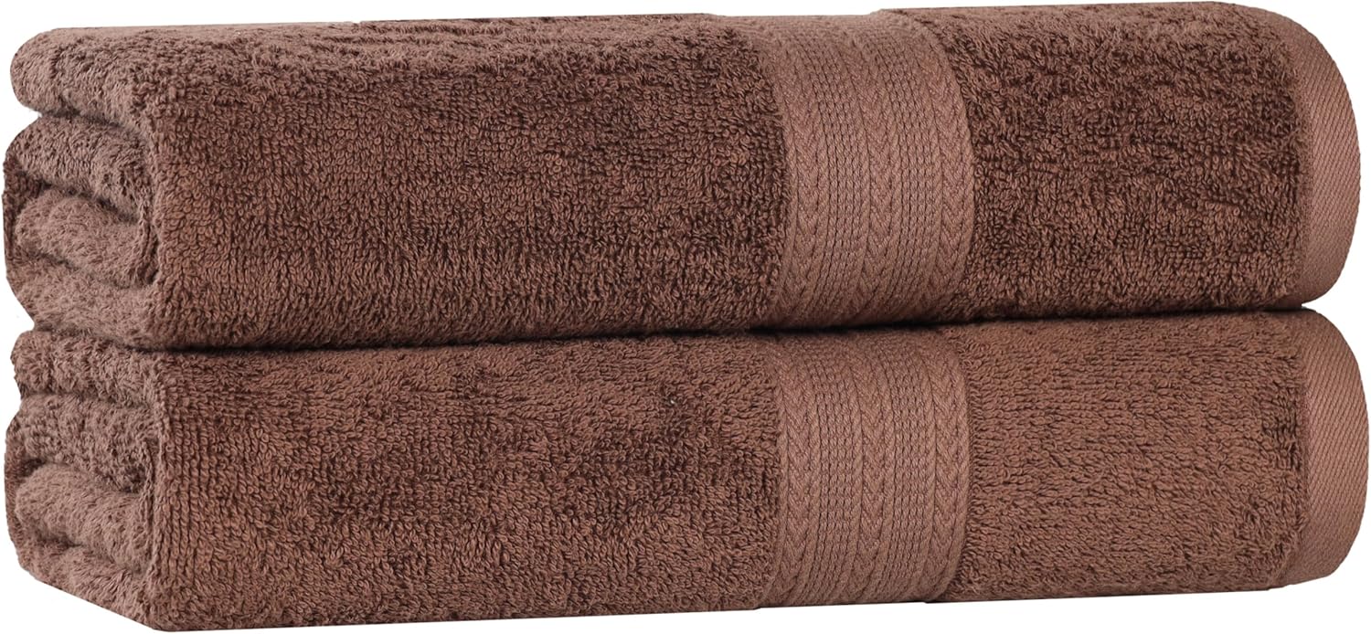 Superior Eco-Friendly Cotton 2-Piece Bath Sheet Set