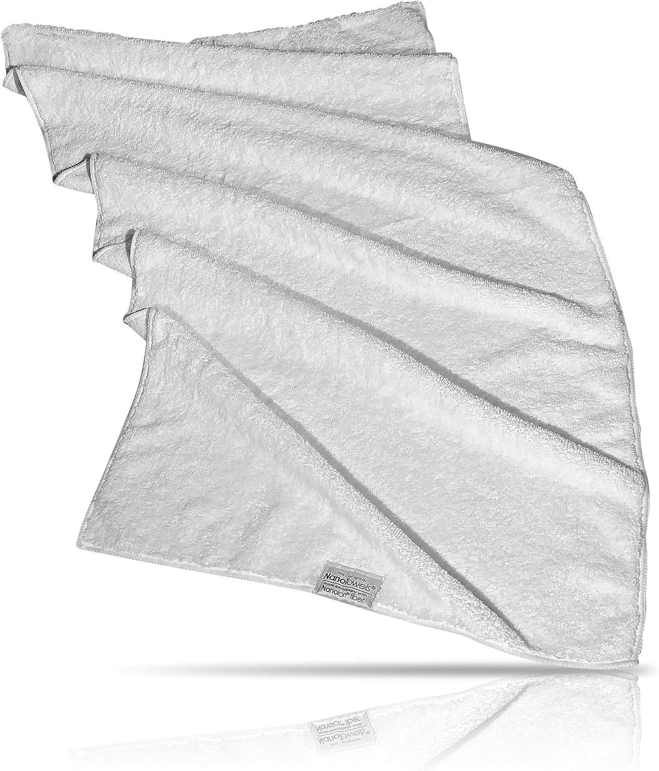 Life Miracle Nano Towels Body Bath Shower Towel - 20 x 40 Grey