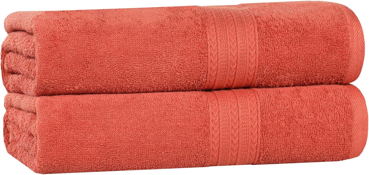 Superior Eco-Friendly Cotton 2-Piece Bath Sheet Set 1
