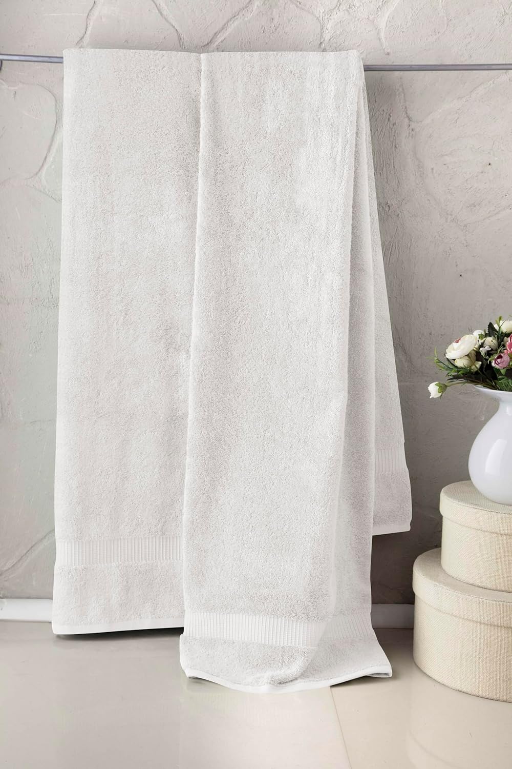 SALBAKOS Premium Jumbo Bath Sheet 2 Pack