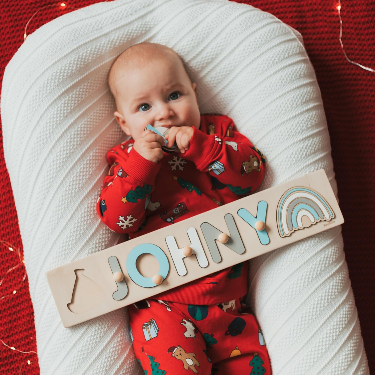Personalized Wooden Name Puzzle with Engraving