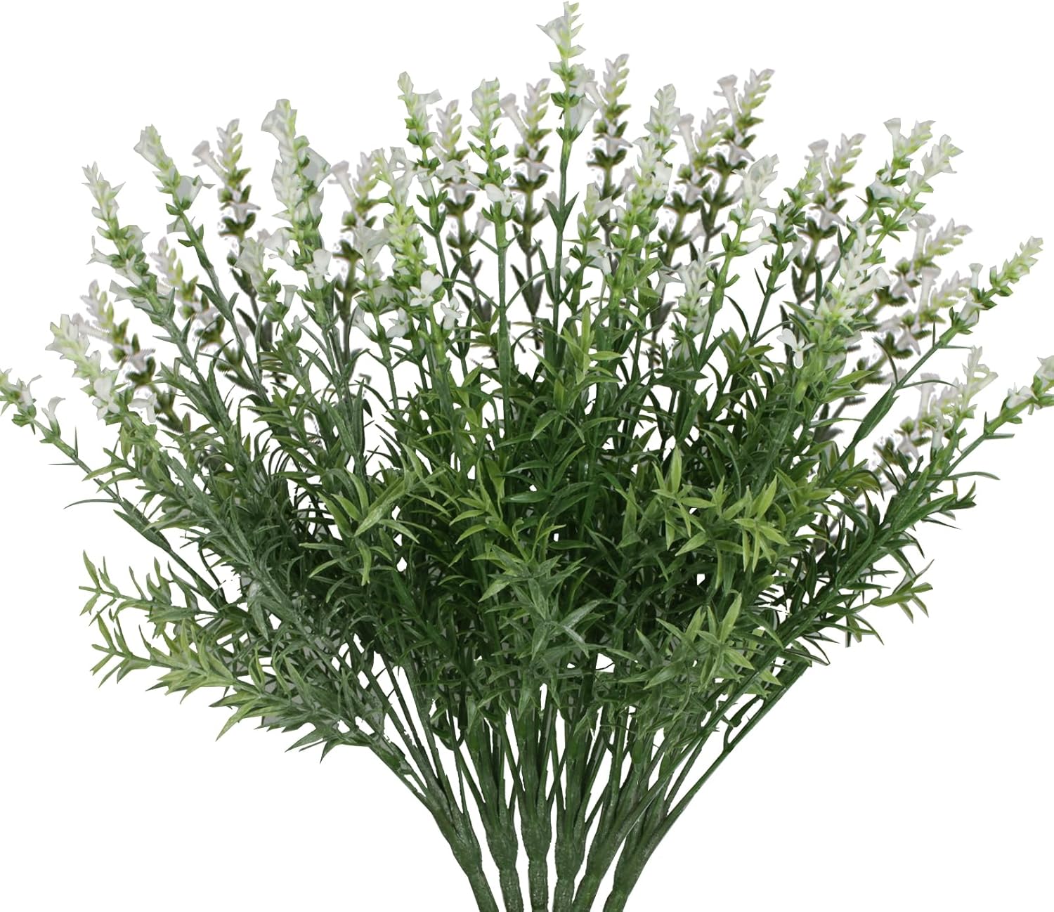 ZeKonan Artificial Lavender Flowers 6 Bundles 17 Each