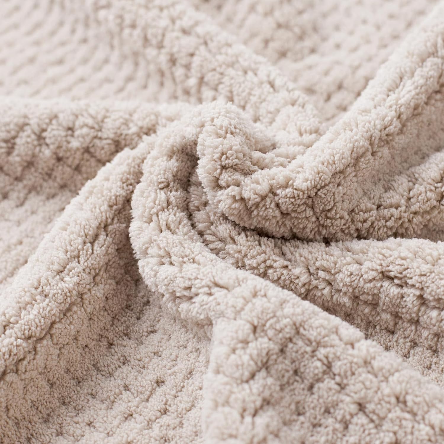 HVMS Extra Large Microfiber Bath Towel Set 6 Piece