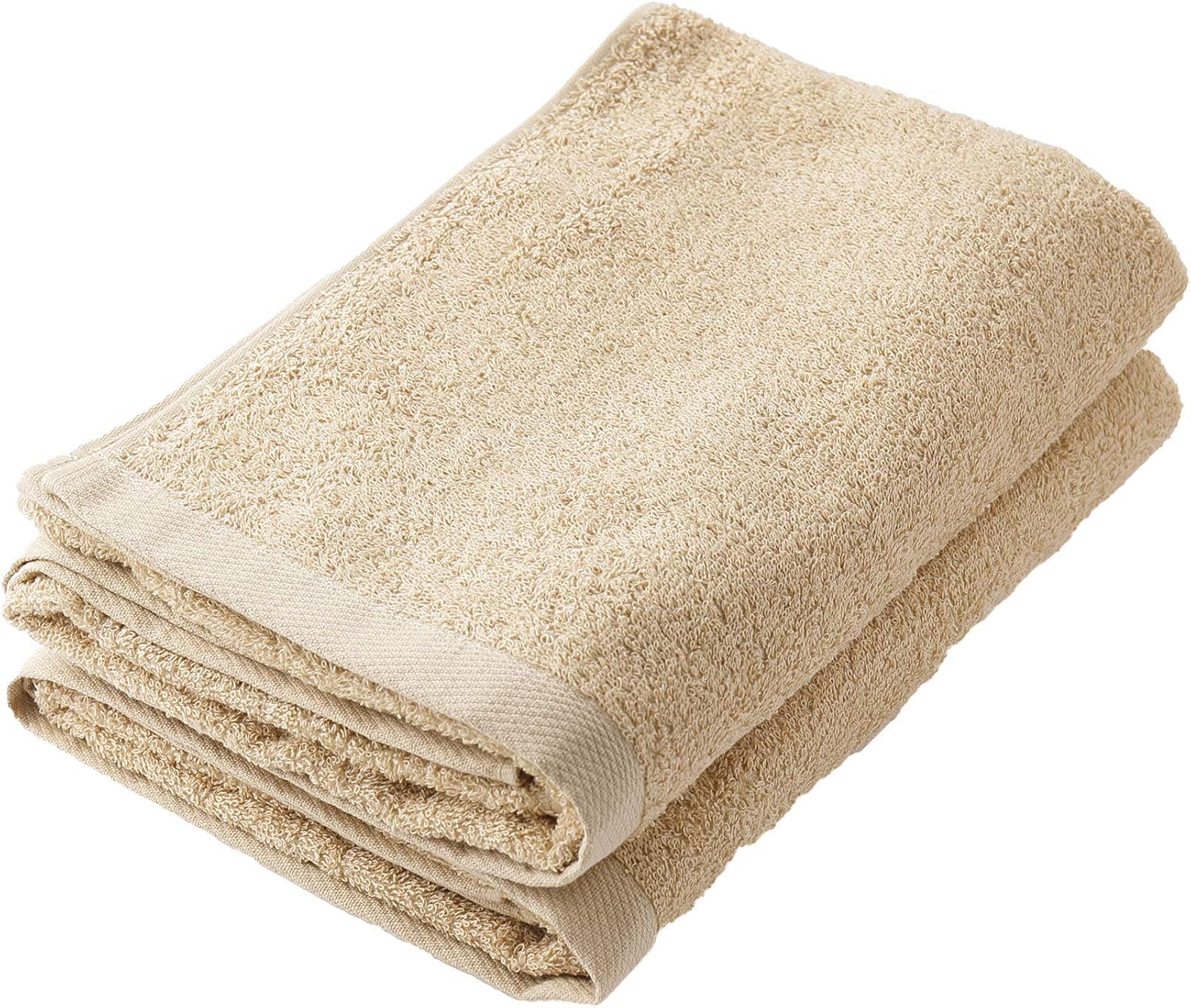 Muko Towel Daily 2-Pack Ocher Made in Japan