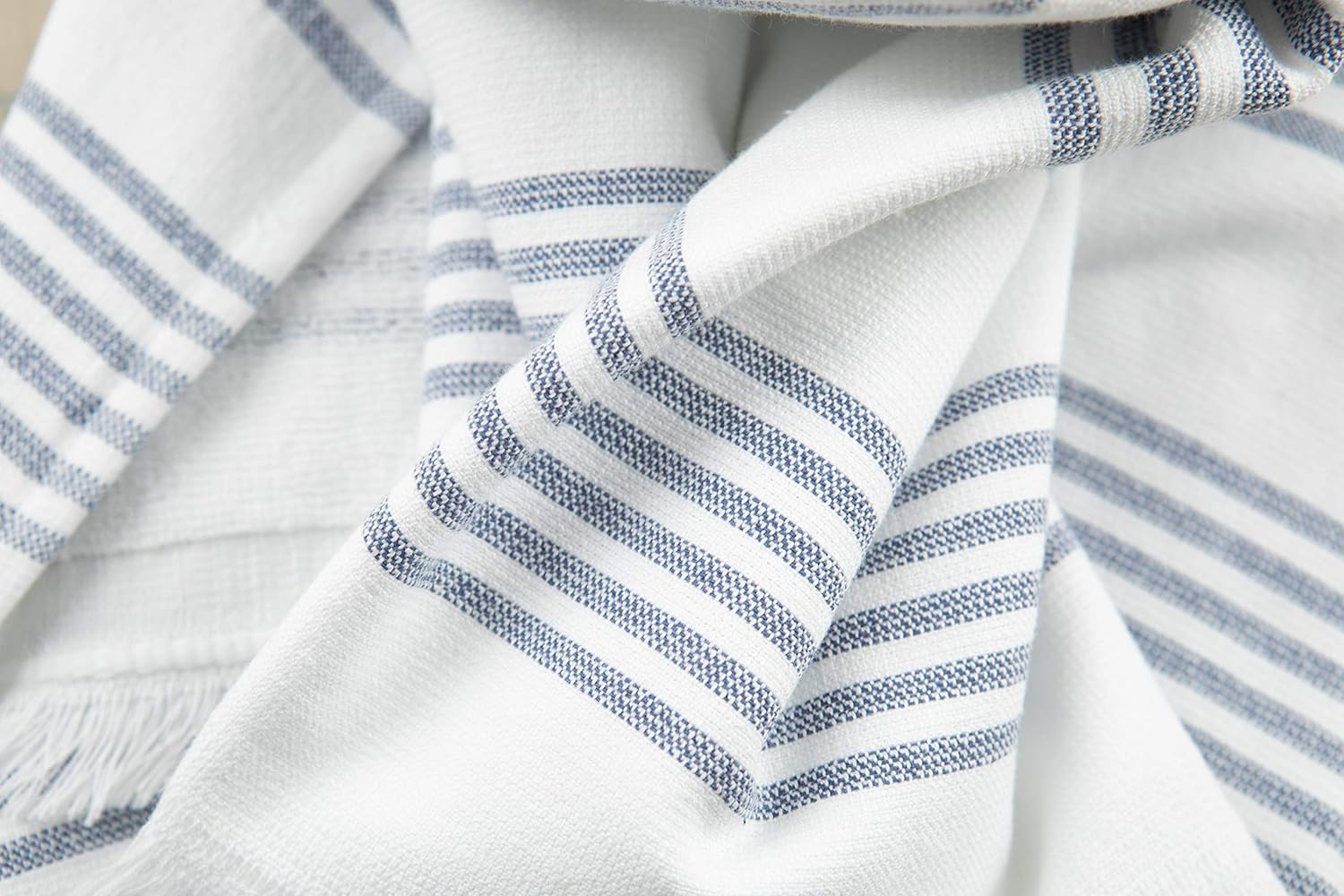 Sticky Toffee Navy Hammam Towel 65x35 Inch