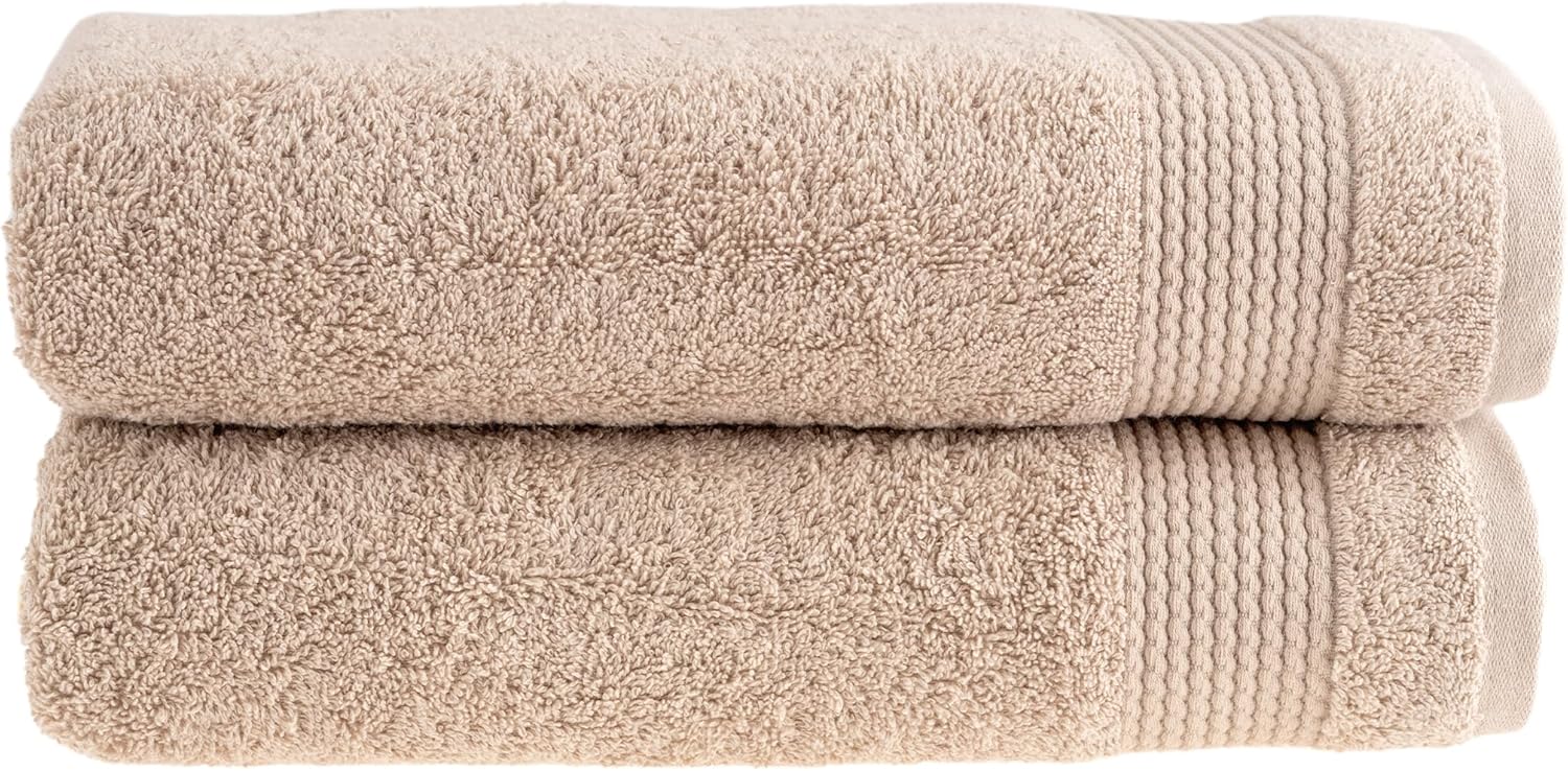HALLEY Turkish Cotton Towels Pack of 2