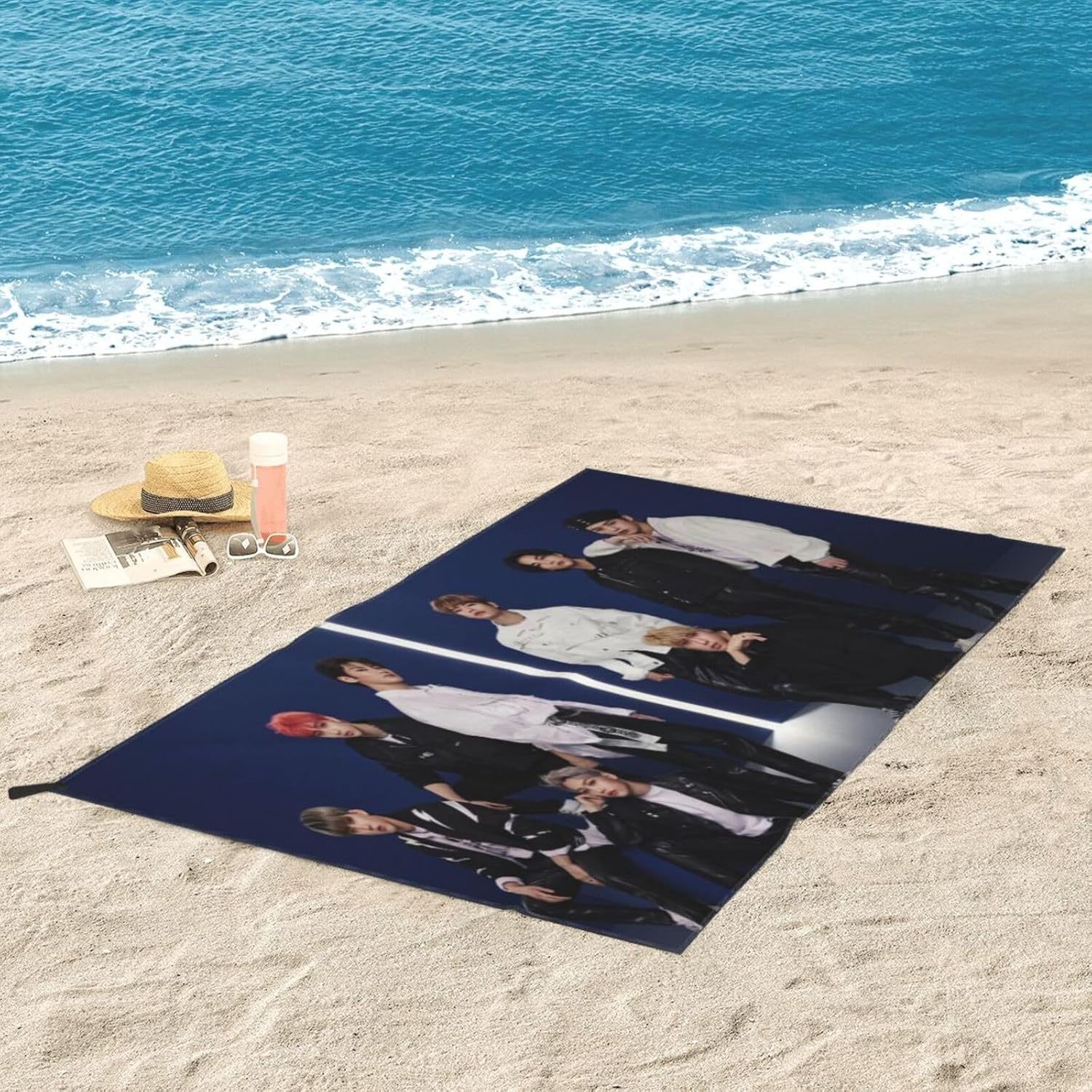 Stray Music Kids Microfiber Bath Towel - Lightweight Thin 315x63 Inch
