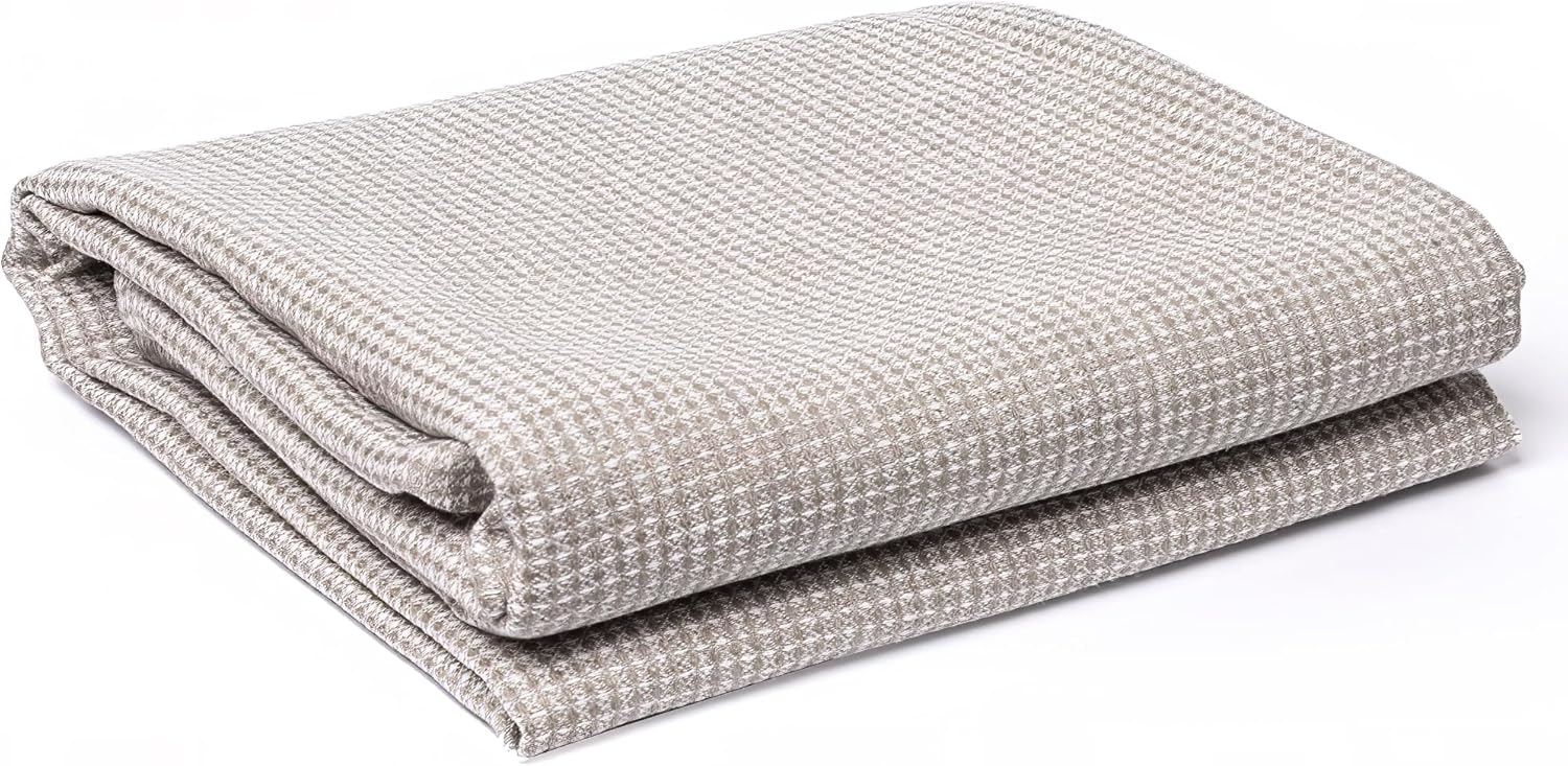 Natural Flax Linen Bath Towel - Quick Drying Soft Fabric