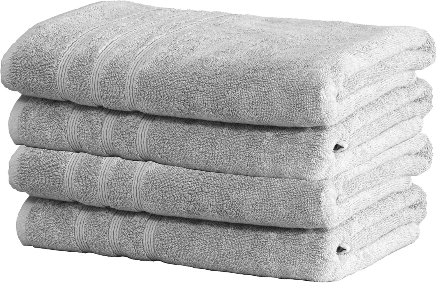 Mosobam Luxury Turkish 4-Piece Bath Towel Set 1