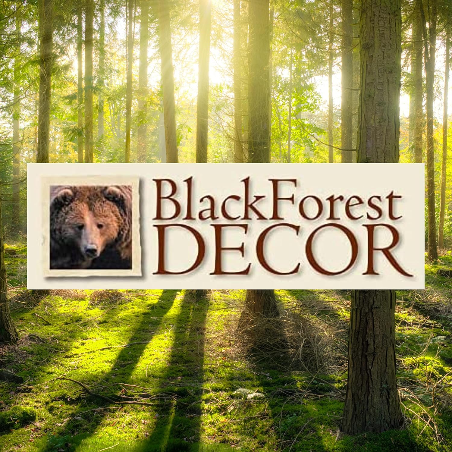 Black Forest Dcor Moose Pine Bath Towel - Textured Luxury