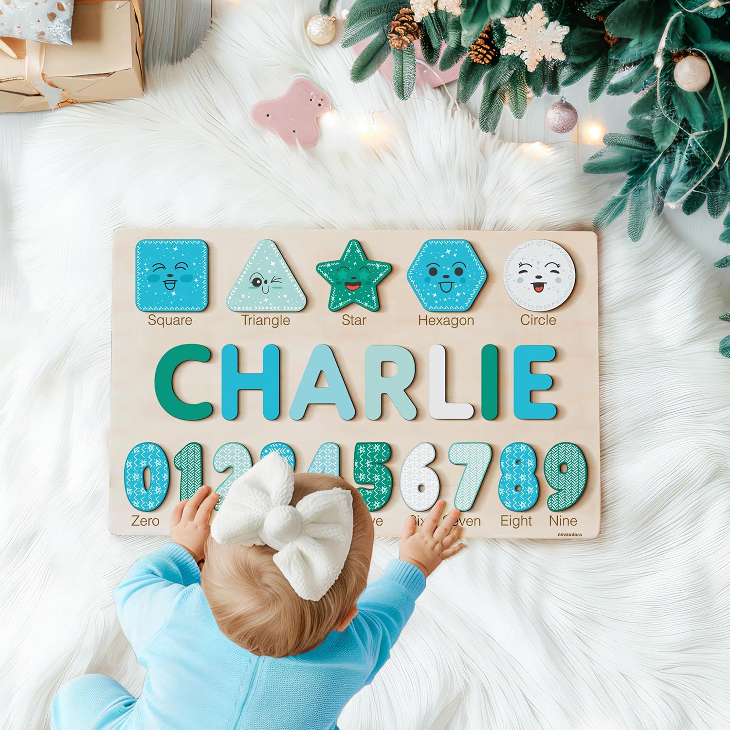 Personalized Wooden Name Puzzle for Kids