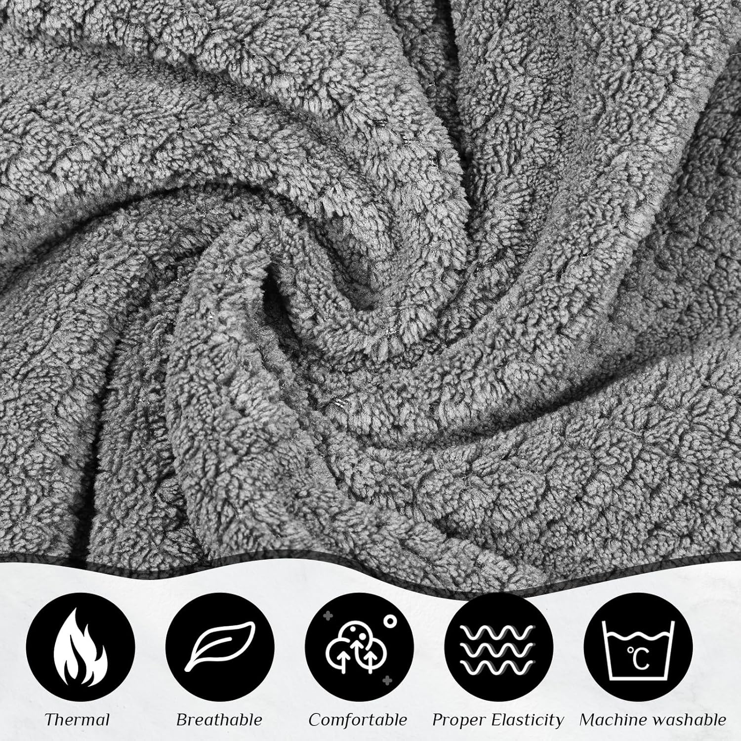 Tigeen 4 Pcs Spa Wrap Towel for Women