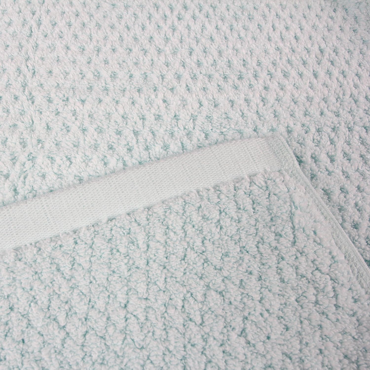 Diamond Jacquard 6-Piece Bath Towel Set Spearmint 1