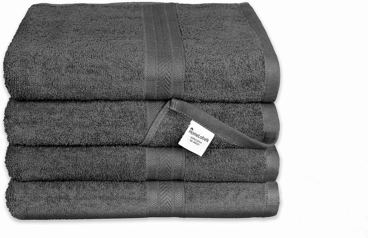Luxury 100 Cotton Bath Towels Set of 4