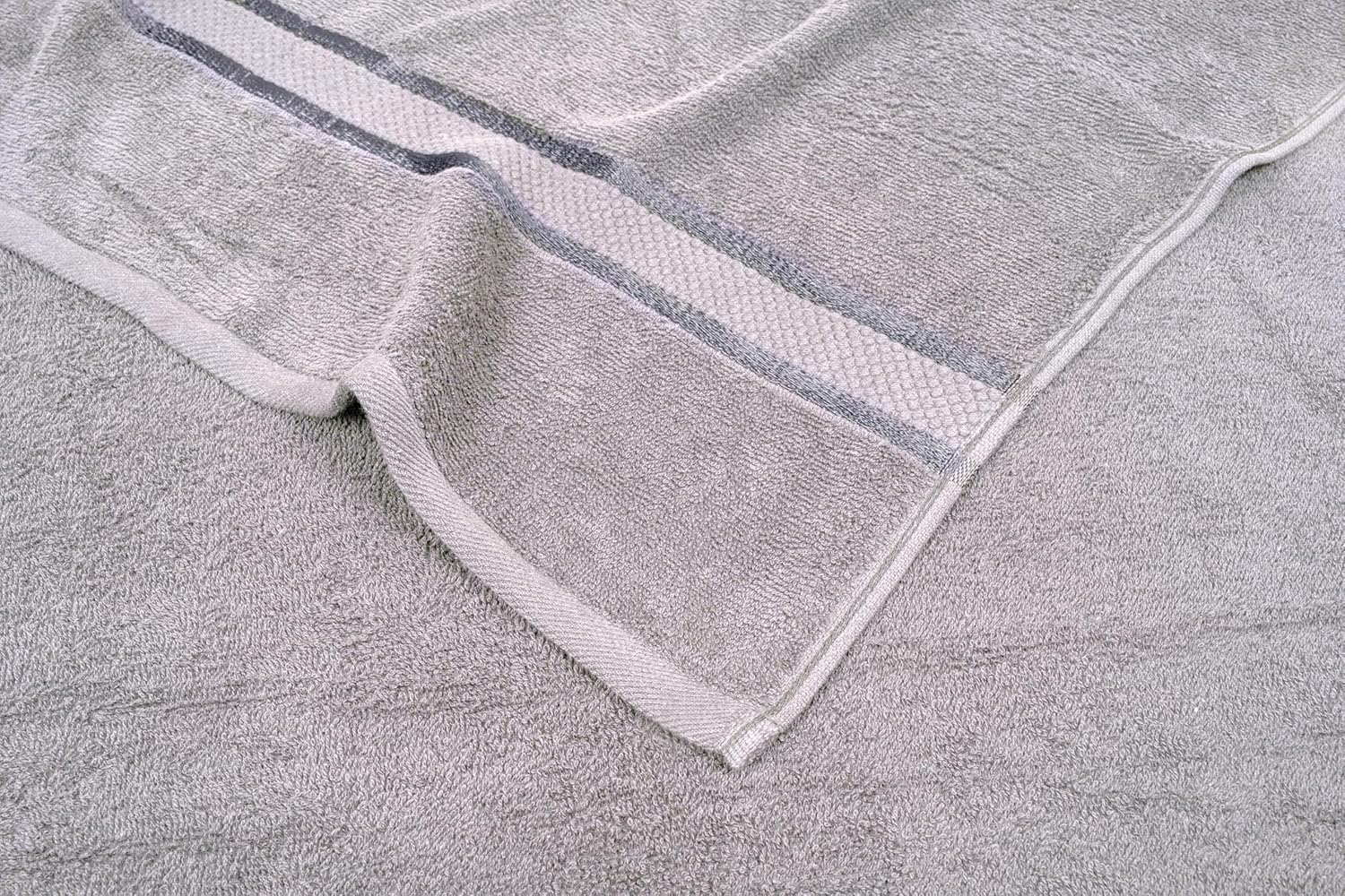 Chic Light Grey 2-Piece Bath Sheet Set - Premium Cotton Towels