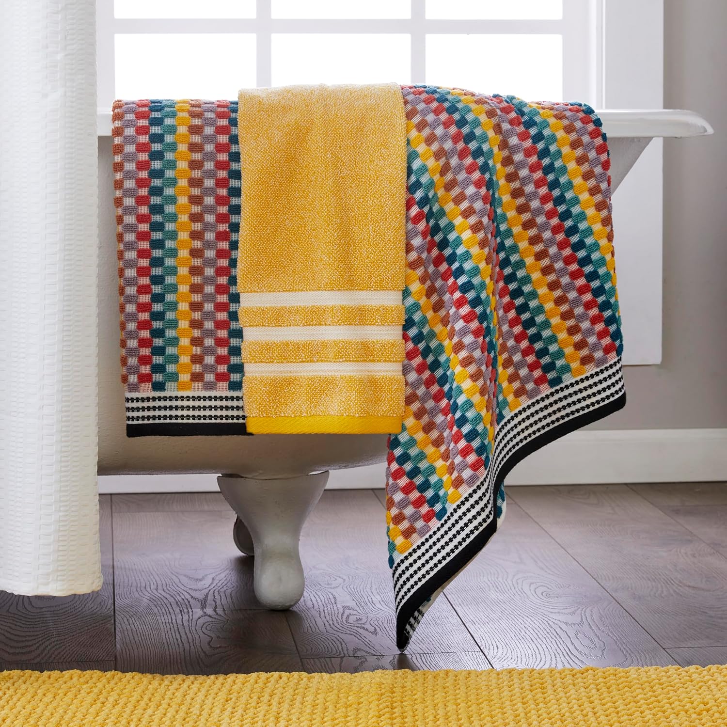 SKL Home Mid-Century Bath Towel Multicolored 1