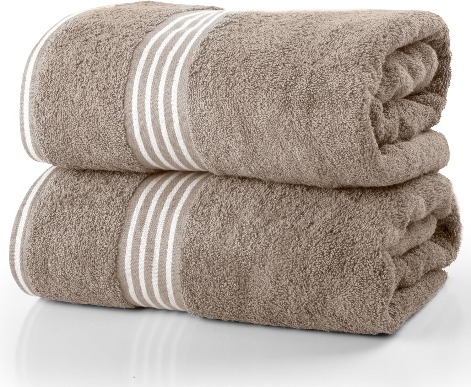 Lavish Home Bath Towels Set of 2 - 35x70in