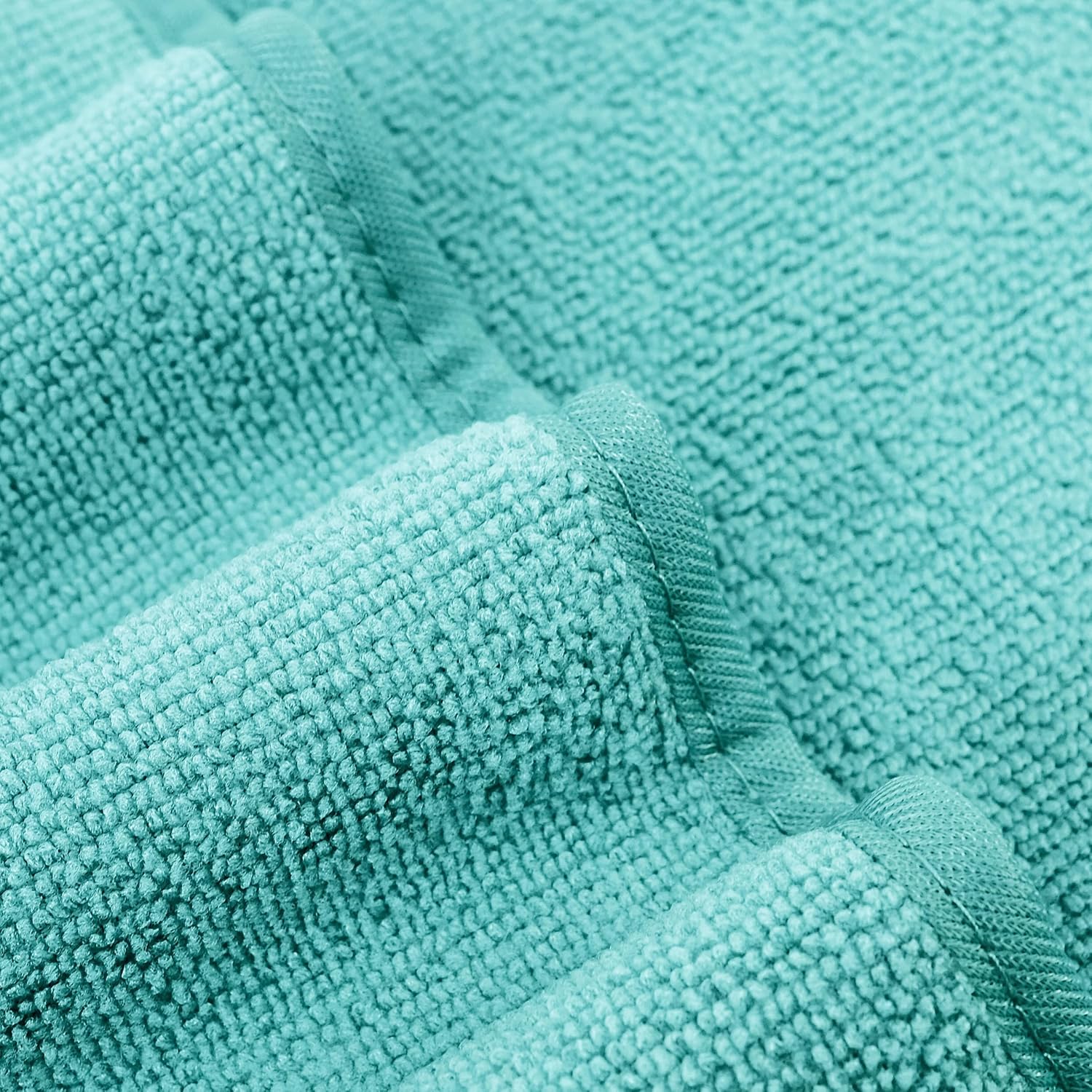 POLYTE 60x30in Quick Dry Microfiber Towel Set - 6 Piece
