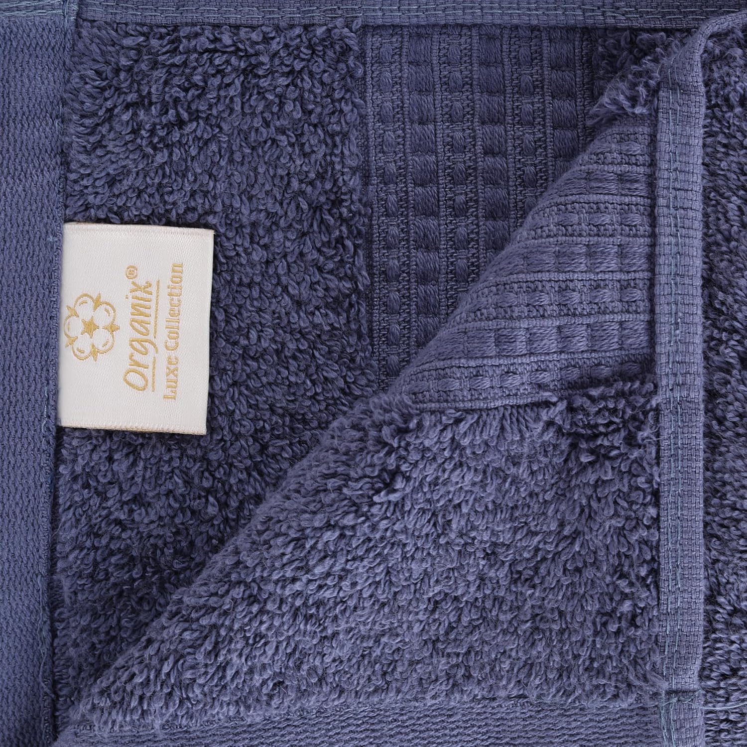 Organix Luxury 5 Pack Bath Towels - 30x60 Inches 100 Cotton