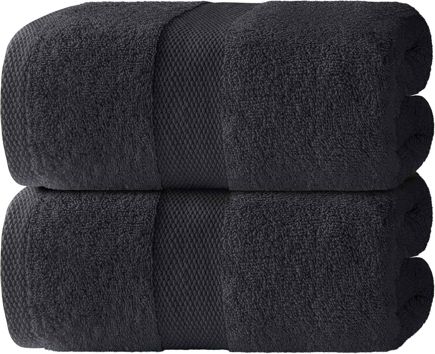 White Classic Luxury Soft Bath Sheets Set 2 Pack