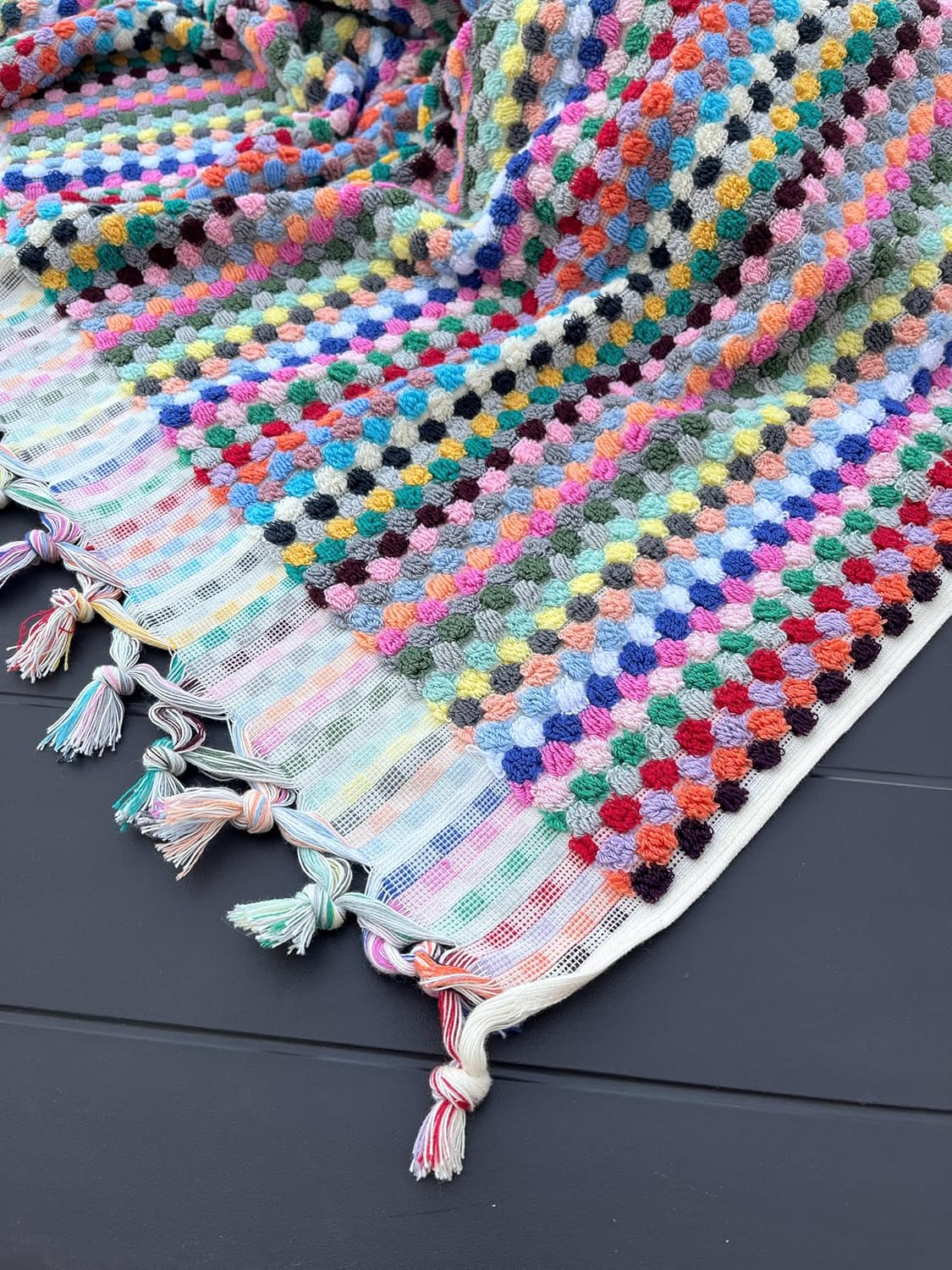 Rainbow Bath Towel Soft Cotton Turkish Towel
