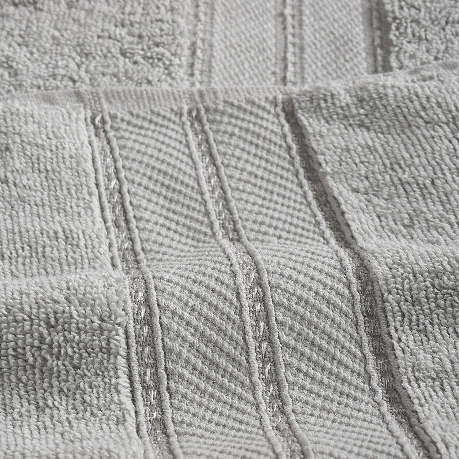Modern Threads 4-Pack Bath Towels Grey 30x54