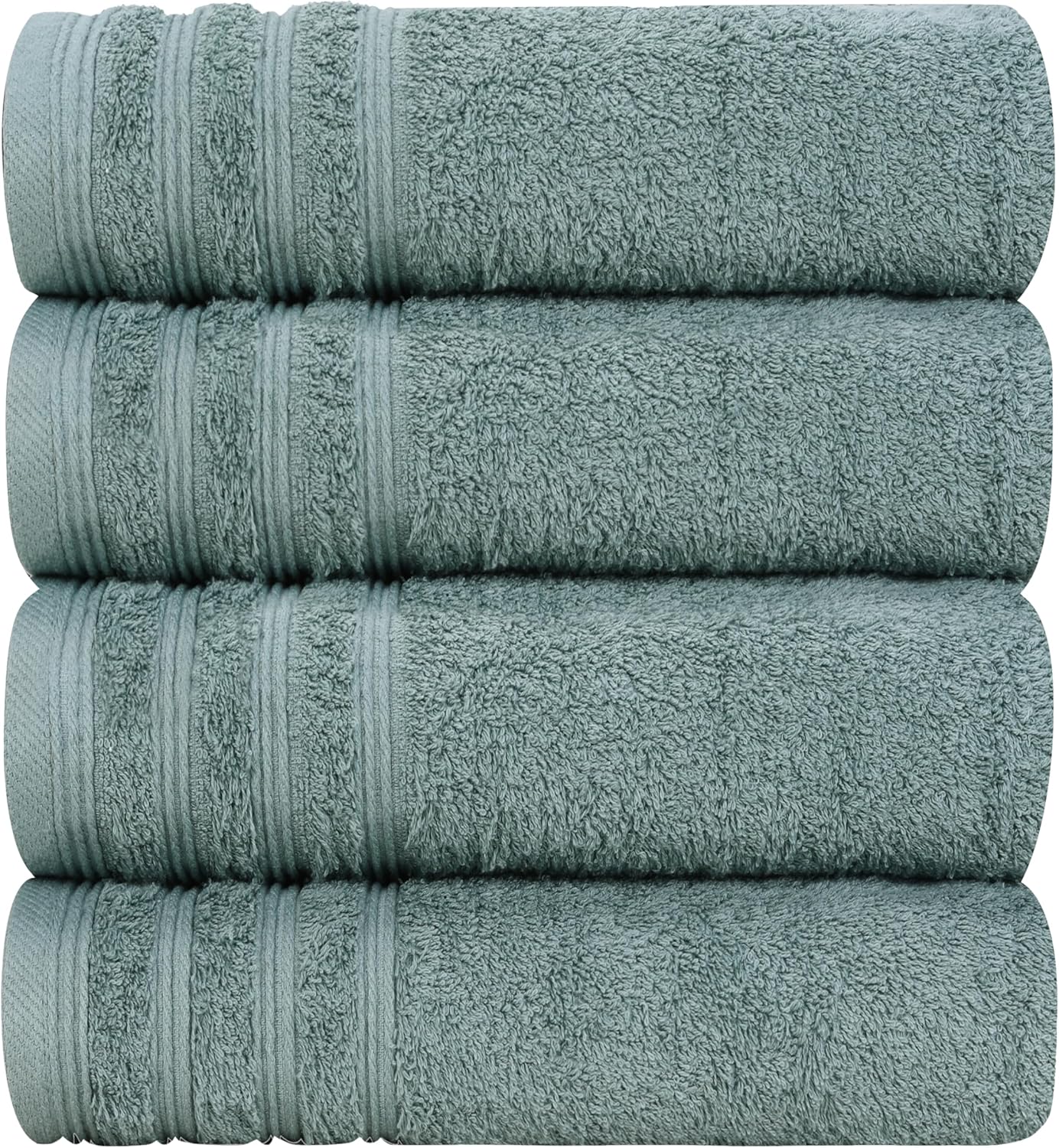 Organix Egyptian Cotton Bath Towel Set - 4 Piece 30x60 Green