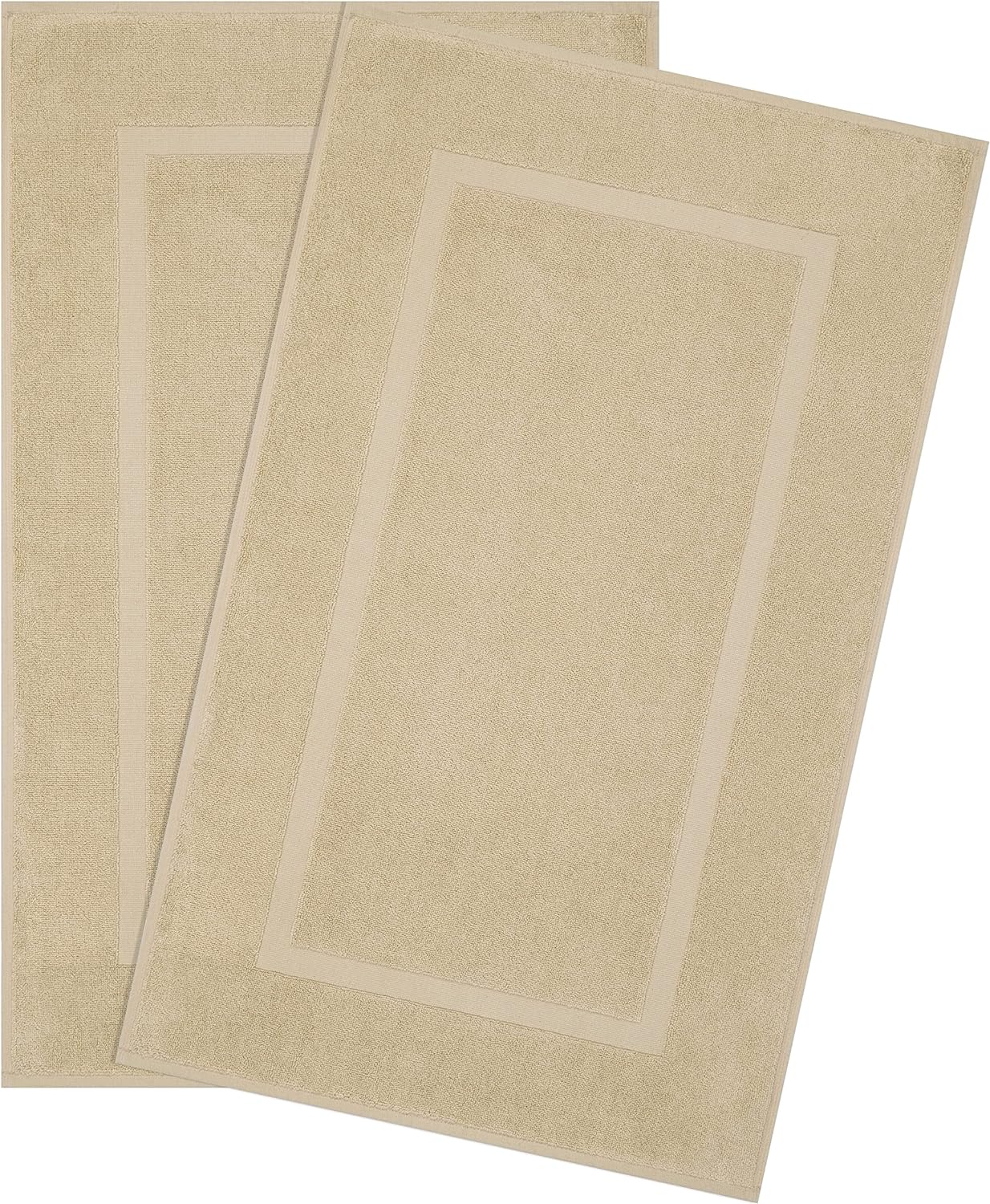 Cotton Paradise 100 Cotton Bath Mats Set of 2
